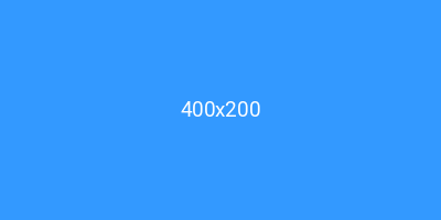 Placeholder 400x200 fondo azul